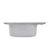 Nantucket Sinks 25In. Small Rectangle Single Bowl Self Rimming Stainless Steel Drop In Kitchen Sink, 18 ga. NS2522-8